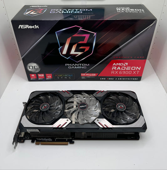ASRock AMD Radeon RX 6900 XT Phantom Gaming OC 16GB GDDR6 - A