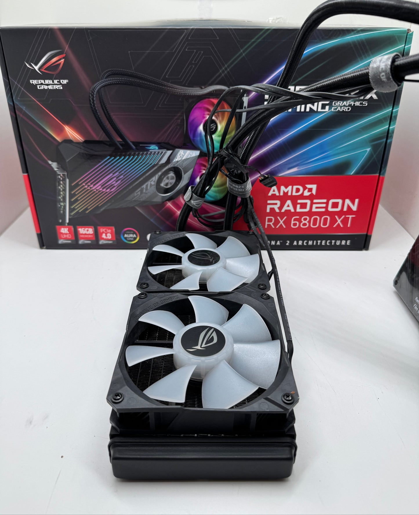 ASUS AMD Radeon RX 6800XT Rog Strix LC Watercooled 16GB GDDR6 - A