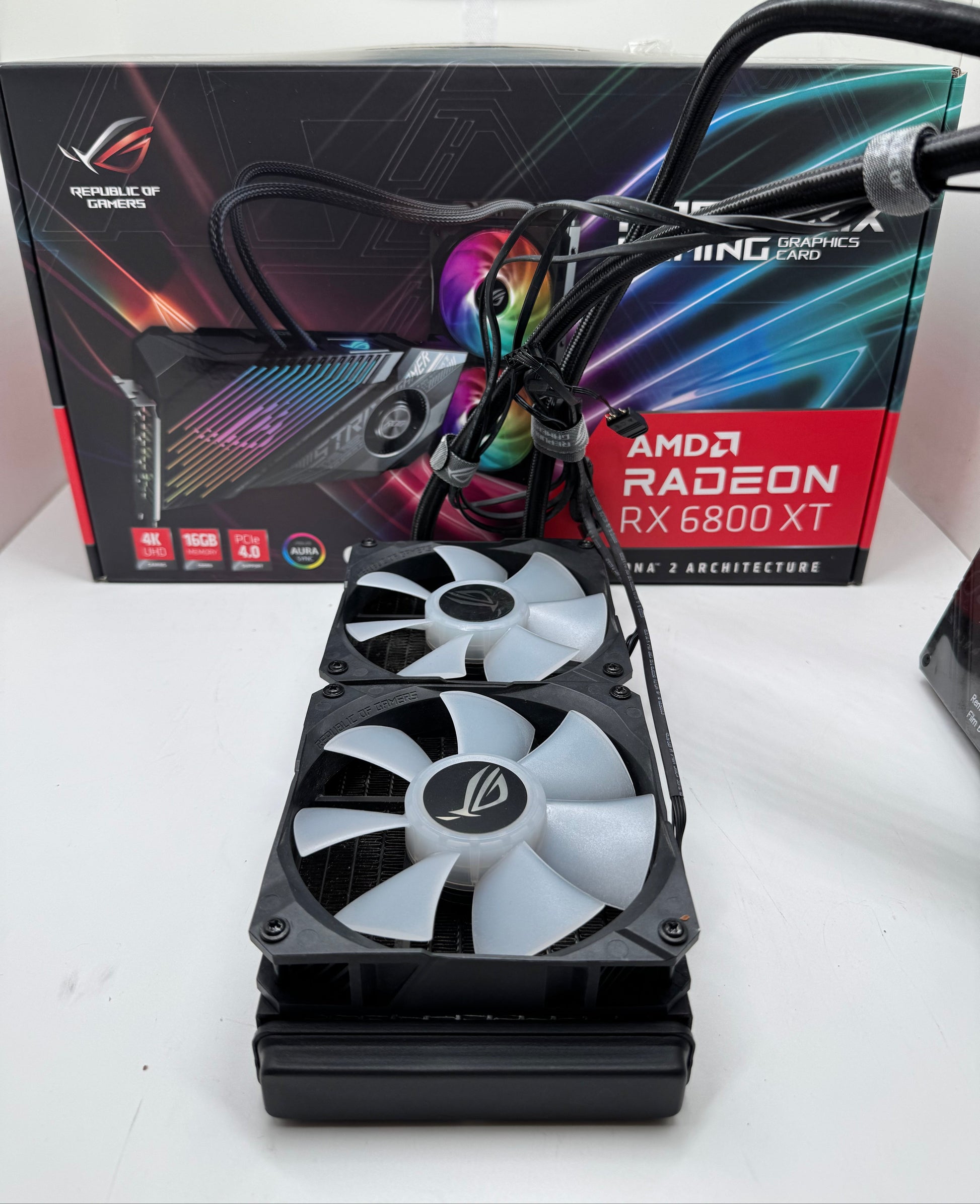 ASUS AMD Radeon RX 6800XT Rog Strix LC Watercooled 16GB GDDR6 - A