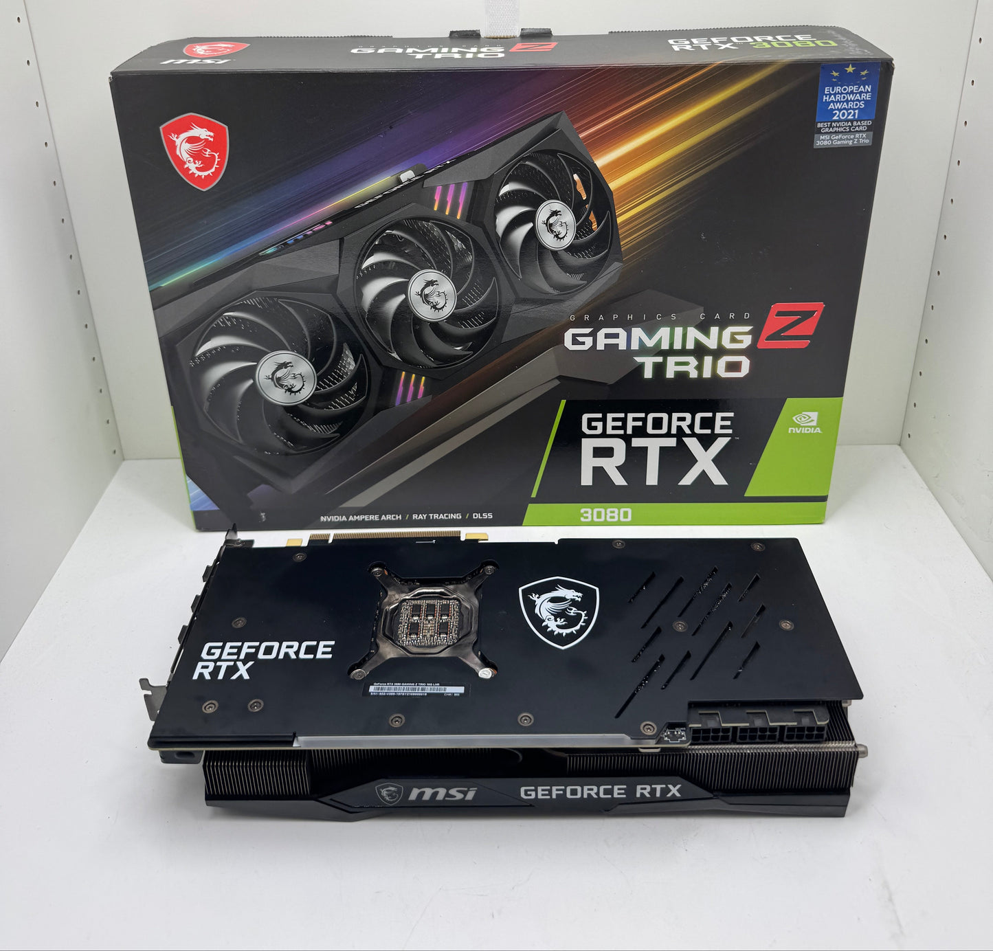 Used MSI Nvidia GeForce RTX 3080 Gaming Z Trio 10GB GDDR6X - A -