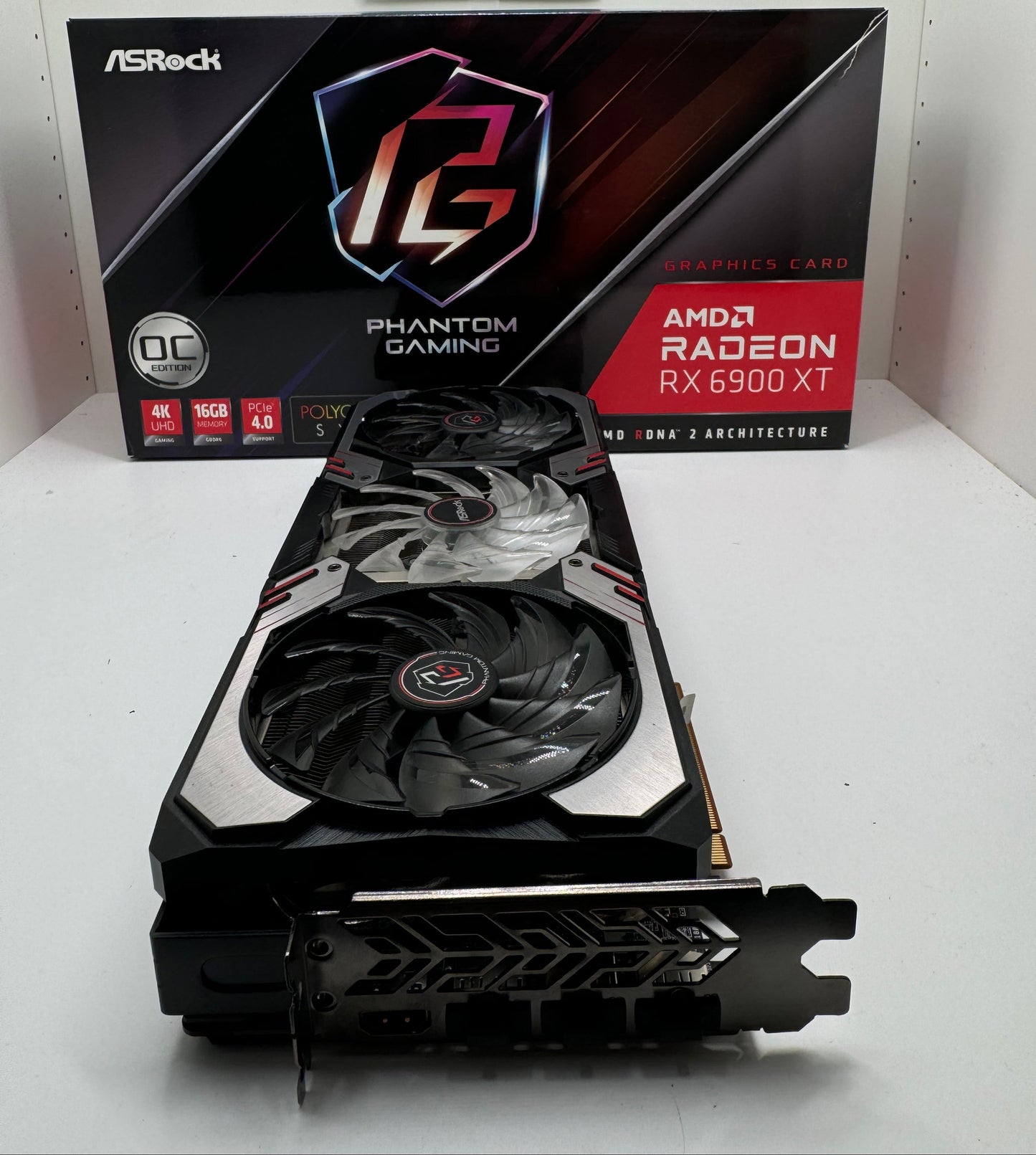 ASRock AMD Radeon RX 6900 XT Phantom Gaming OC 16GB GDDR6 - A