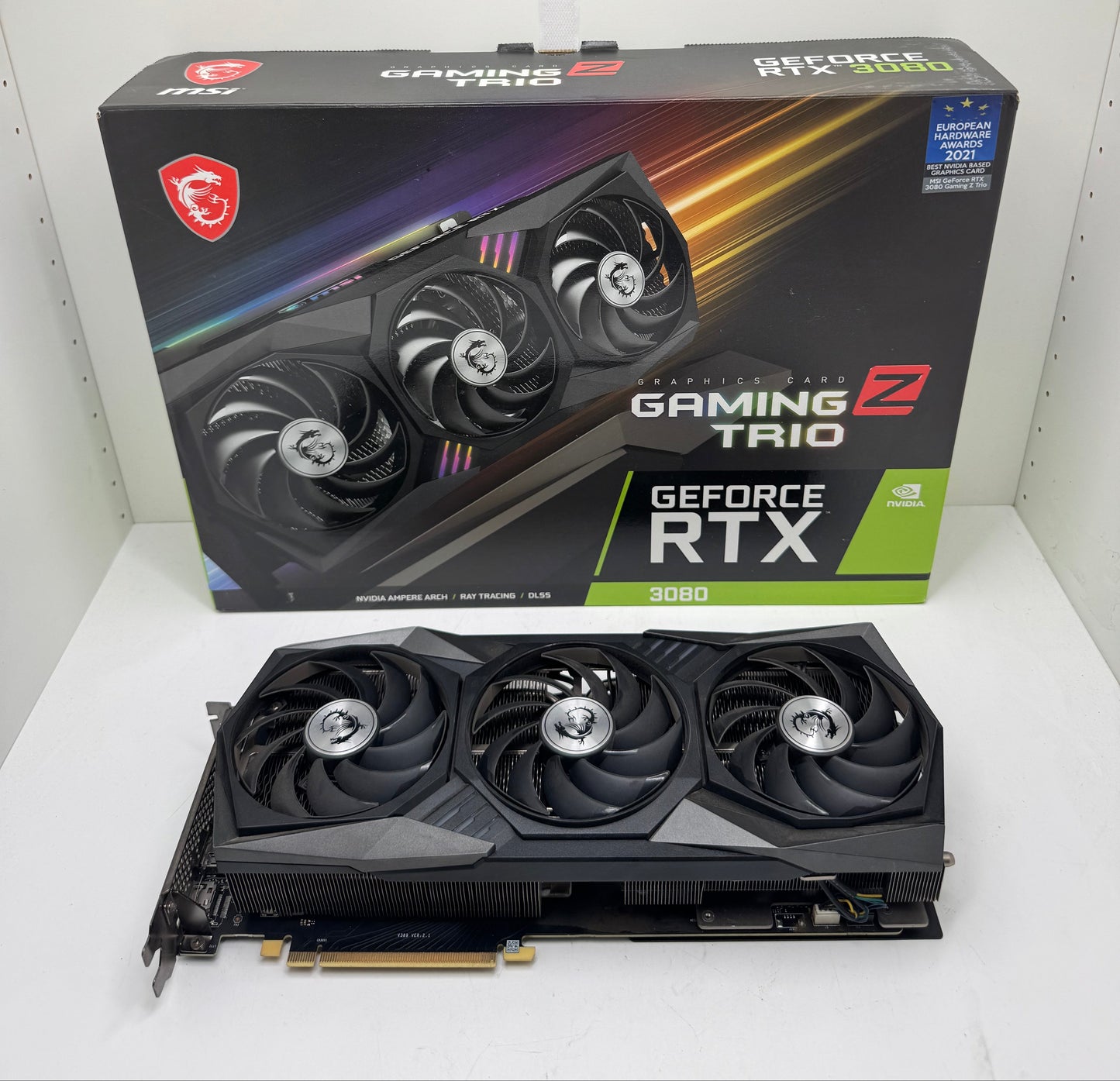 Used MSI Nvidia GeForce RTX 3080 Gaming Z Trio 10GB GDDR6X - A -