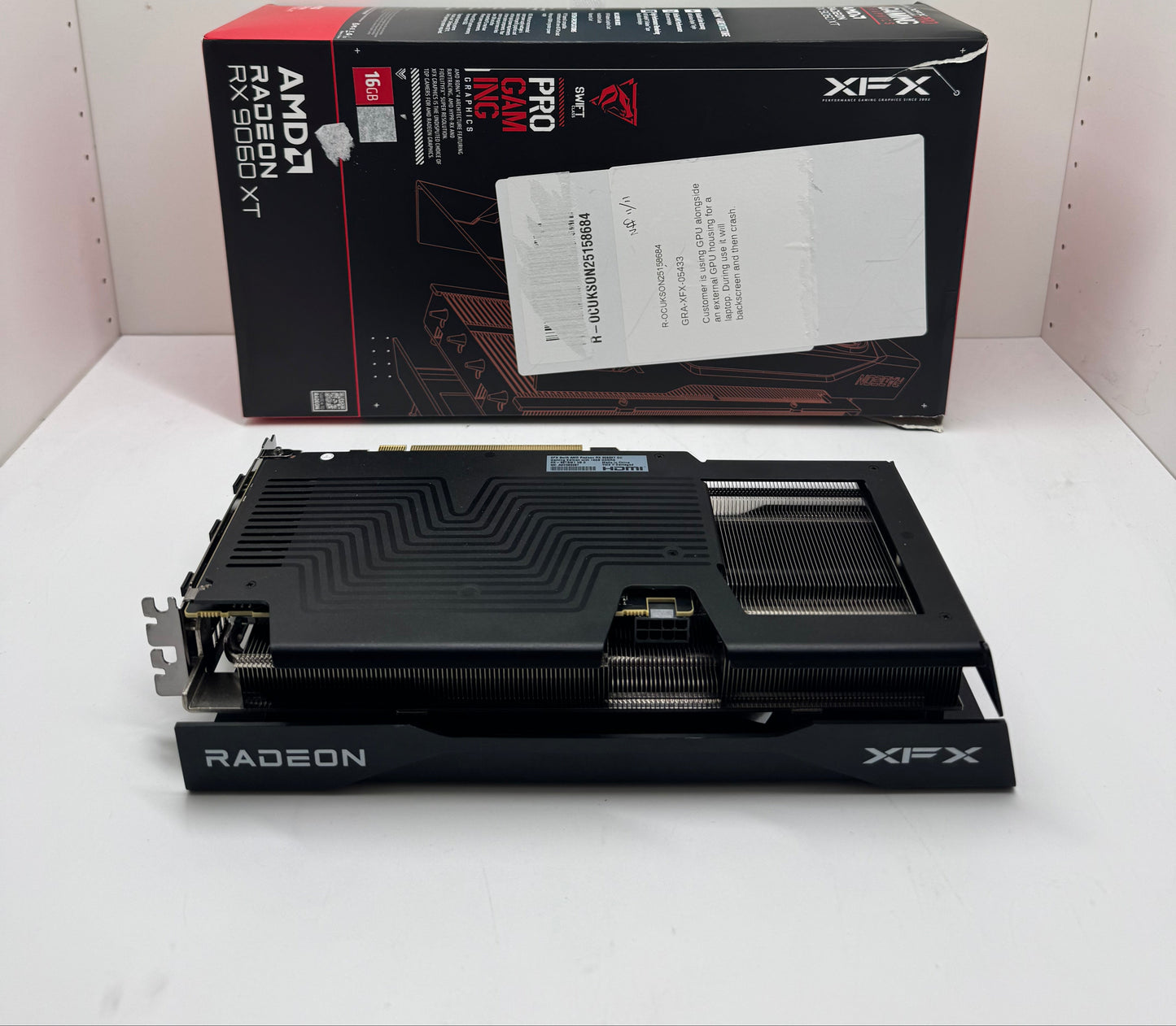 USED XFX AMD Radeon RX 9060 XT Swift Dual 16GB GDDR6 - A