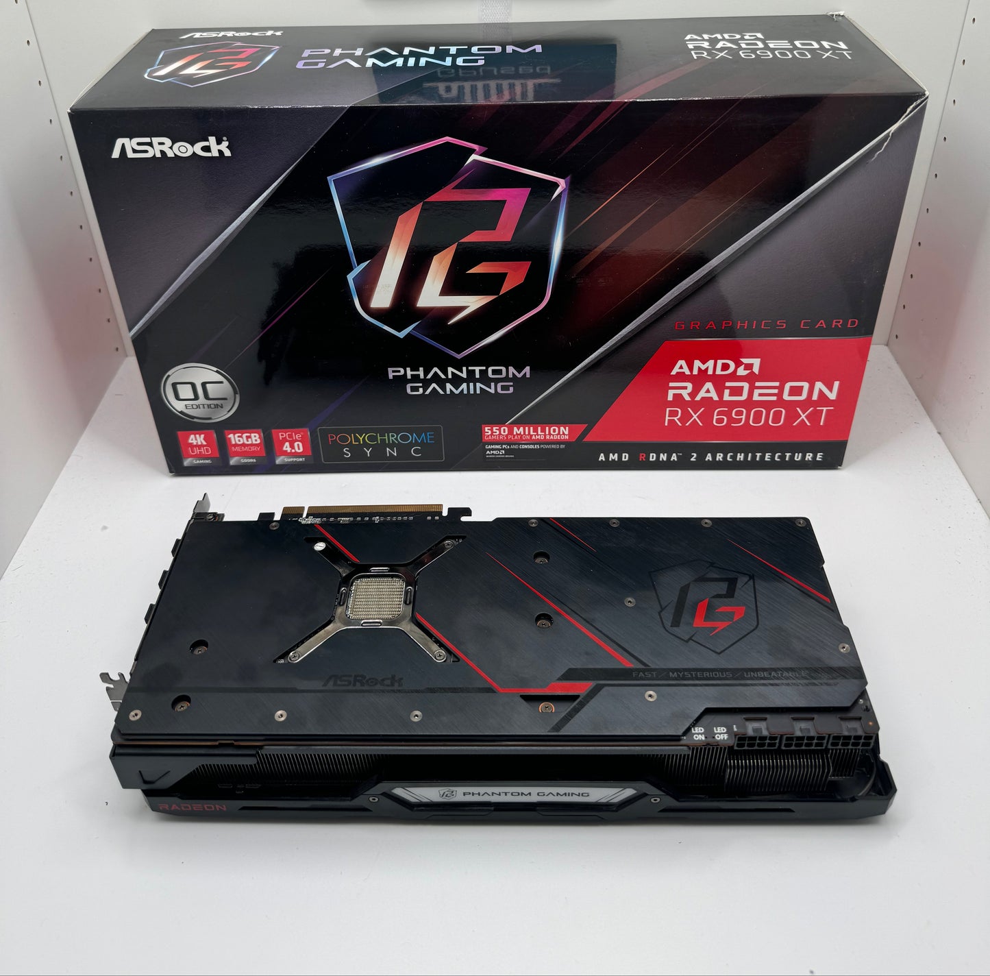 ASRock AMD Radeon RX 6900 XT Phantom Gaming OC 16GB GDDR6 - A