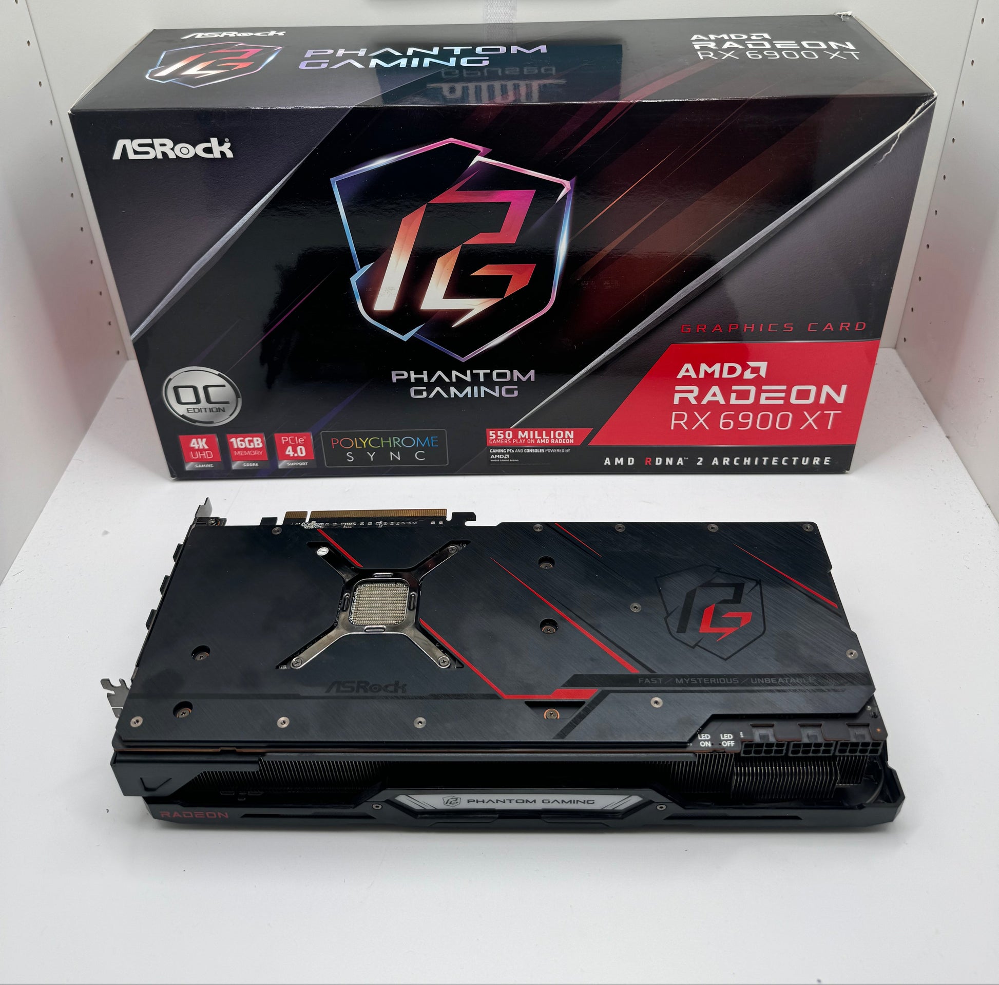 ASRock AMD Radeon RX 6900 XT Phantom Gaming OC 16GB GDDR6 - A